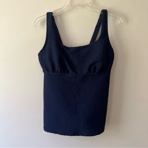 Lands' End Navy Tankini Top 10